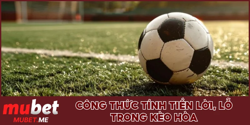 Công thức tính tiền lời, lỗ trong kèo hòa