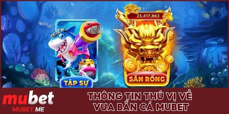 Thông tin thú vị về vua bắn cá MUBET