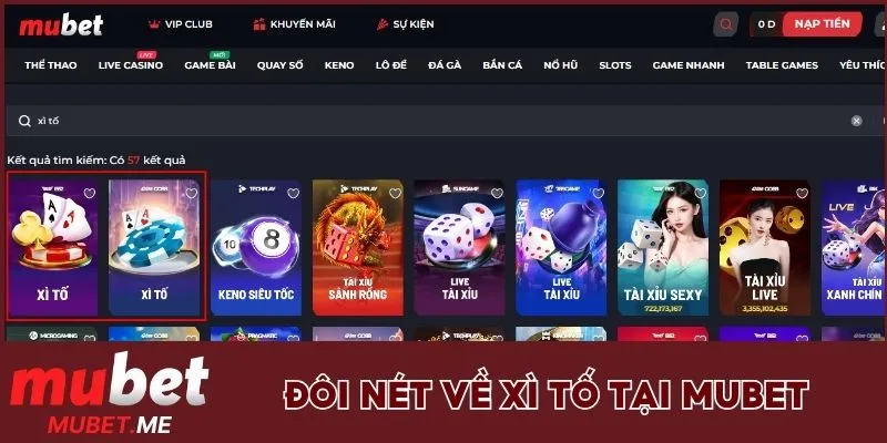 Xì tố game bài đơn giản nhưng hấp dẫn 
